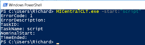 Windows Powershell